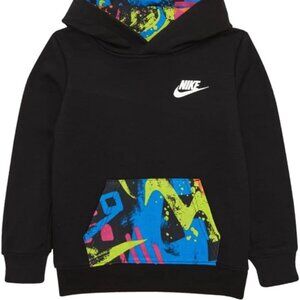NIKE ~ "Thrill" Pullover Hoodie ~ Boys 5 ~ Black
